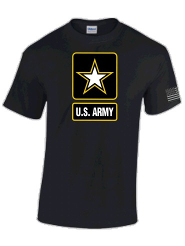 T-shirt Army Logo (US made)